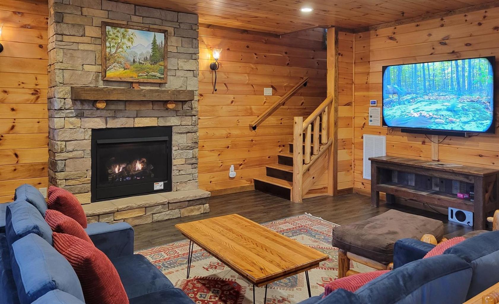 Ridge View Lodge Nature And Mountain View - Hot Tub - Firepit - Yard - Games Gatlinburg Bagian luar foto